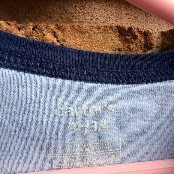 10/$25 • Carters Milk & Cookies Cotton‎ Footed Zip Sleeper - Picture 3 of 3